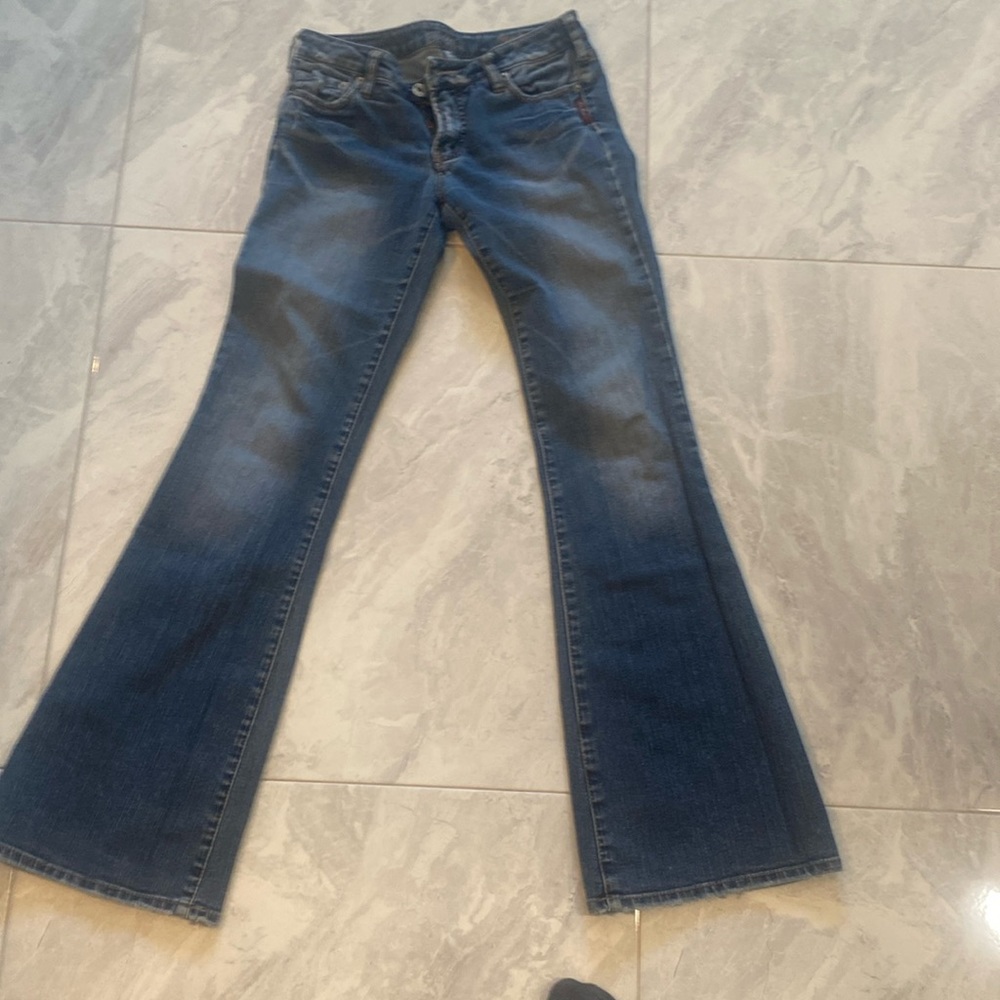 Silver jeans